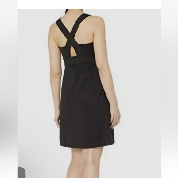 NWT Royal Robbins Women's Black Jammer Printed Knit Tank Dress Size XL - Picture 3 of 8